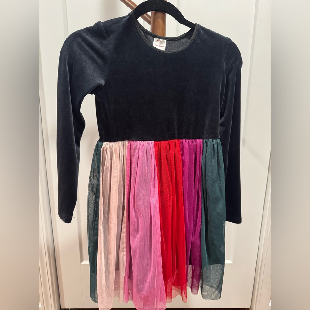 Hanna Andersson Velvet and Tulle Dress